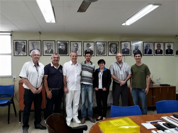 Wendel foi homenageado pela Provedoria do Hospital por seu gesto de fraternidade