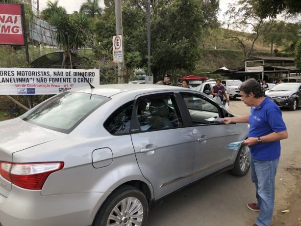 O trabalho informal como flanelinha n&atilde;o &eacute; regulamentado por lei na cidade