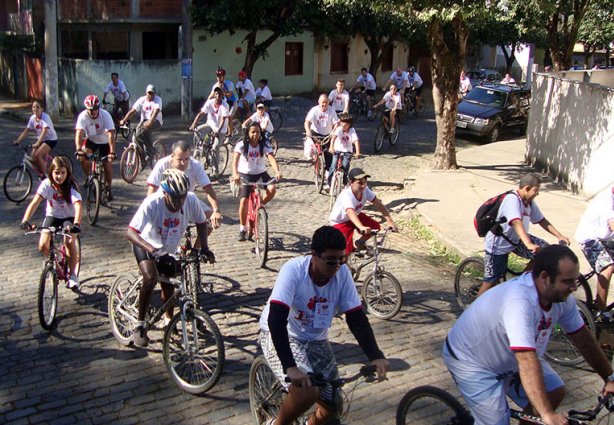 O Passeio vai começar às 8 horas deste domingo, com largada em frente ao HC Saúde