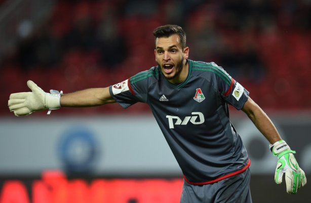 Guilherme, goleiro do Lokomotiv Moscou (Foto: Getty Images)