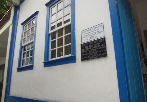 O concurso homenageia Augusto dos Anjos, poeta que viveu nesta casa em Leopoldina