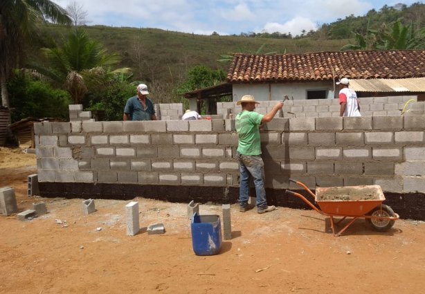 As obras form iniciadas no começo de outubro