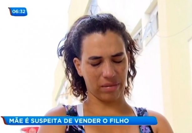 Em entrevista ao Programa Balanço Geral, Keliane negou ter vendido o próprio filho