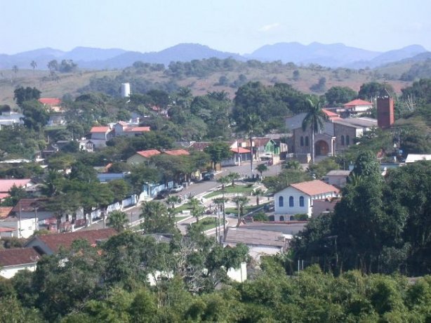 Vista a&eacute;rea de Goian&aacute;, &uacute;ltimo munic&iacute;pio da regi&atilde;o a decretar situa&ccedil;&atilde;o de emerg&ecirc;ncia